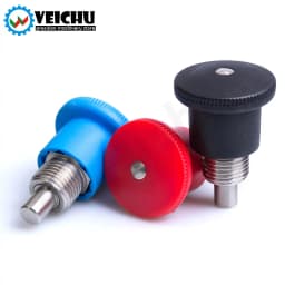 VEICHU Plastic Knob Stainless/Carbon Steel Index Bolt VCN218 Three Colors Rapid Release Pins Mini Indexing Plungers