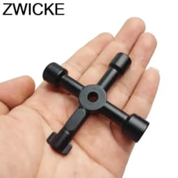 High Quality Multi-functional Electric Control Cabinet Triangle Key Wrench Elevator Water Meter Valve Square Hole New