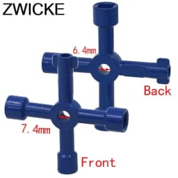 High Quality Multi-functional Electric Control Cabinet Triangle Key Wrench Elevator Water Meter Valve Square Hole New