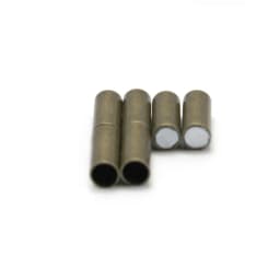 5-10Pcs Copper Strong Magnetic Clasps Bracelet Cord End Caps Buckle Connectors for Leather Necklace DIY Jewelry Making Supplier