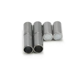 5-10Pcs Copper Strong Magnetic Clasps Bracelet Cord End Caps Buckle Connectors for Leather Necklace DIY Jewelry Making Supplier