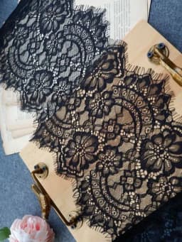 3meter Price White Eyelash Lace Trim Accessories DIY Underwear Sleeve Skirt Lengthen Clothing Lace Fabric