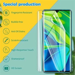 1000D Hydrogel Film For Xiaomi Mi 11 Ultra Screen Protector For Xiaomi Mi 10T Note 10 9 8 9T 9SE A3 Pro Mi11 Lite 5G Soft Film