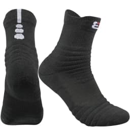 Elite Athletic Compression Quarter Socks for Men Boys Professional Sports Cycling Outdoor Performance Fitness Running Basketball
