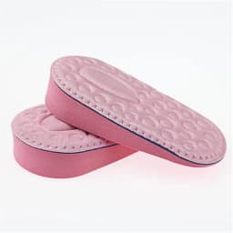 EVA Memory Foam Height Increased Insoles Heel Pad Invisible Shoe Inserts Heighten Increase Half Insole Foot Care Shoes Cushion