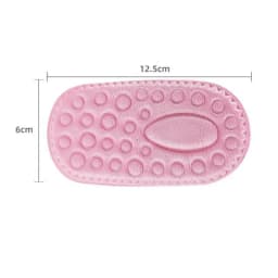 EVA Memory Foam Height Increased Insoles Heel Pad Invisible Shoe Inserts Heighten Increase Half Insole Foot Care Shoes Cushion