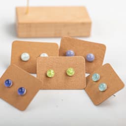 Exquisite Cartoon Multicolor Ceramic Earrings #LY332 stud earrings бижутерия для женщин 2021 сережки для подростков