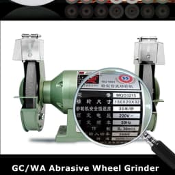 1 piece 125*45*32mm Ceramic Abrasive Wheel P46-P120 with Adapter 32mm to 12.7mm ID