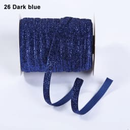 10Yards 10mm Multicolor Shimmer Velvet Ribbon Sparkle Glitter Ribbon for DIYCraft Hair Bow Wedding Decor Christmas Gift Wrapping