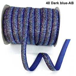 10Yards 10mm Multicolor Shimmer Velvet Ribbon Sparkle Glitter Ribbon for DIYCraft Hair Bow Wedding Decor Christmas Gift Wrapping