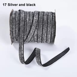 10Yards 10mm Multicolor Shimmer Velvet Ribbon Sparkle Glitter Ribbon for DIYCraft Hair Bow Wedding Decor Christmas Gift Wrapping