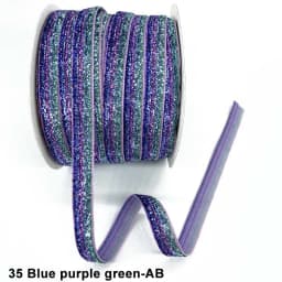 10Yards 10mm Multicolor Shimmer Velvet Ribbon Sparkle Glitter Ribbon for DIYCraft Hair Bow Wedding Decor Christmas Gift Wrapping
