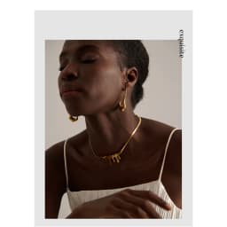 Yhpup 316L Stainless Steel Geometric Hoop Earrings Minimalist Metal 18 K Plated Earrings Waterproof Jewelry For Women Gift