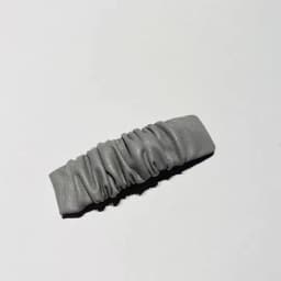 New fashion Korean Dongdaemun fold leather side clip hairpin Simple BB clip one-word hairpin