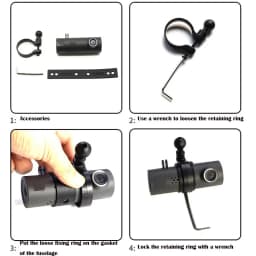 Circle Suction Cup Bracket for XIAOMI 70MAI Dvr Dash Cam Rear Mirror Mount Kit for 70mai Dvr DashCam.GPS DV Camera Holders Stand
