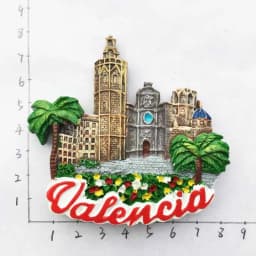 Europe Spain Valencia Madrid Fridge Magnets Tourist Souvenir Decoration Articles Handicraft Magnetic Refrigerator Collection