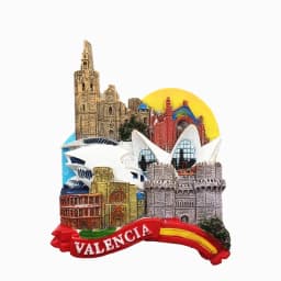 Europe Spain Valencia Madrid Fridge Magnets Tourist Souvenir Decoration Articles Handicraft Magnetic Refrigerator Collection