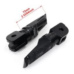 Motorcycle Front Footrests Foot Pegs Fit For Suzuki GSR600 GSXR600 GSXR 750 GSXR1000 GSXS125 GSX-S1000 SV650 Katana DL650 Vstrom