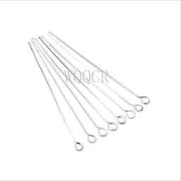 100pcs Real Pure Solid 925 Sterling Silver Needle Pins for DIY Jewelry Making Findings Earring Necklace Connector Part Base