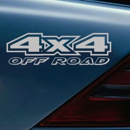 4X4 Off-road 4 Wheel Drive Car Stickers Styling Reflective Carved Door Trunk SUV Sticker Decal Racing Tuning