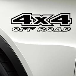 4X4 Off-road 4 Wheel Drive Car Stickers Styling Reflective Carved Door Trunk SUV Sticker Decal Racing Tuning
