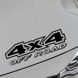 4X4 Off-road 4 Wheel Drive Car Stickers Styling Reflective Carved Door Trunk SUV Sticker Decal Racing Tuning