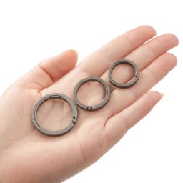 Real TC4 Titanium Alloy Key Ring EDC Keychain Rope Drop Hanging Buckle Men Women High-Quality Car Key Chain Connection Carbine