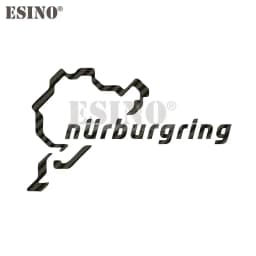 Car Styling Creative Funny Fashion Decal Nurburgring Motor Sport Racing Road PVC 3D Carving Sticker Whole Body Film Vinyl