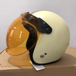 Universal Vintage Bubble Visor High Quality Open Face Motorcycle Helmet Visor 12 Color Available Retro helmet Windshield Shield