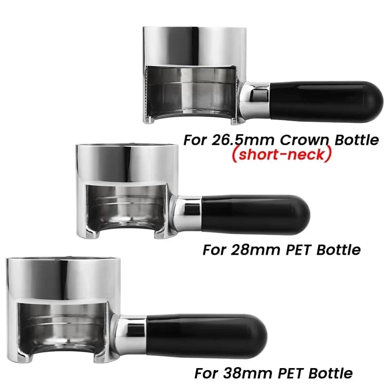 Lock Clamp Ring Adapter for No-foam Bottle Filling Device, for Crown Glass Bottle, PET Bottle