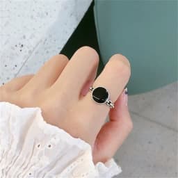 Minimalist 925 Sterling Silver Creative Wedding Rings for Women Couples Engagement Jewelry New Fashion Accessories Gift