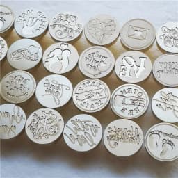 Greeting Stamp with Love Thank You Happy Birthday Christmas Handmade Wax Seal Stamp Retro Antique Sealing Wax Baby Friend Gifts
