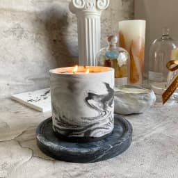 3 Sizes Round Cement Concrete Molds for Candle Cup Holder Silicone Mold DIY Handmade Flower Pot Clay Mould Wax Box Making Tool