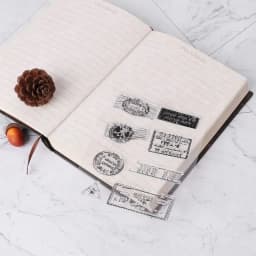 PVC Transparent Stamps Badges Postmarks Seal Cute Patterns DIY Scrapbook Photo Album Card Decor