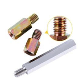 M2 M2.5 M3 M4M5 M6 M8 Nickel Plated Zinc Plate Carbon Steel Male Female Hex Standoff Pillar PCB Motherboard Mount Hexagon Spacer