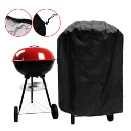 20 Size Garden Courtyard BBQ Grill Cover Outdoor Oven Waterproof Dust Cover Oxford Cloth Protective Cover Round Furniture Cover