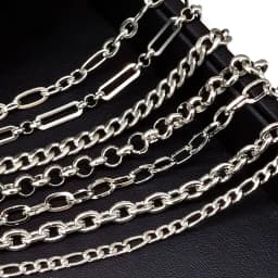 1meter Stainless Steel Chains for Jewelry Making DIY Rolo Cable Link Chain Necklace Bracelet Handmade Accessories Wholesale