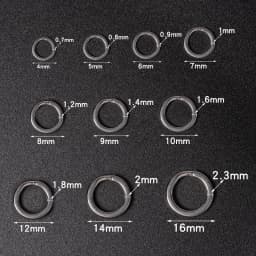 10-20pcs/lot 316 Stainless Steel Keyring Double Split Ring Key Ring For Key Chain Keychain Diy Jewelry Making Sleutelhanger