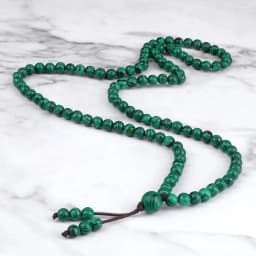 108 Wooden Beads Bracelet 6mm Natural Tiger Eye Stone Malachite Men Necklace Meditation Prayer Wrap Bangles Fashion Jewelry Gift
