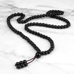 108 Wooden Beads Bracelet 6mm Natural Tiger Eye Stone Malachite Men Necklace Meditation Prayer Wrap Bangles Fashion Jewelry Gift