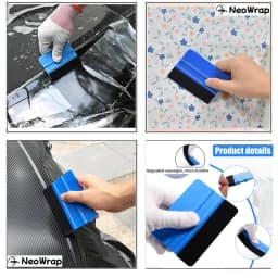 Car Wrapping Tools Kit Vinyl Scraper Cutter Film Squeegee Vinyl Spatulas Wrap Foil Tool Window Tinting Tools Car Accessories