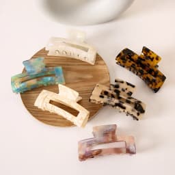 New Fashion Elegant All-match Large Acrylic Leopard Hair Clip Hairpin  Barrettes for Women Girl Accessories Headwear