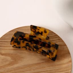 New Fashion Elegant All-match Large Acrylic Leopard Hair Clip Hairpin  Barrettes for Women Girl Accessories Headwear