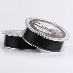 100M High Quality Black Fishing Line Super Strong Nylon Monofilament Fluorocarbon Wear-resistant Saltwater Carp Fishing Line