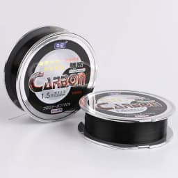 100M High Quality Black Fishing Line Super Strong Nylon Monofilament Fluorocarbon Wear-resistant Saltwater Carp Fishing Line