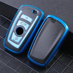 PU Leather Car Key Holder Case Cover for BMW F20 F30 G20 F31 F34 F10 G30 F11 X3 F25 X4 I3 M3 M4 1 3 5 Series Accessories