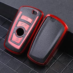 PU Leather Car Key Holder Case Cover for BMW F20 F30 G20 F31 F34 F10 G30 F11 X3 F25 X4 I3 M3 M4 1 3 5 Series Accessories