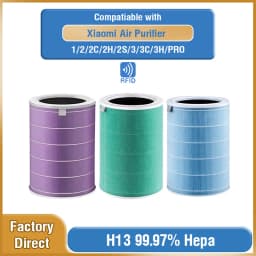 For Replacement Xiaomi Air Purifier Filter 2S for Xiaomi HEPA Filter 1/2/2C/2H/2S/3/3C/3H/Pro M8R-FLH