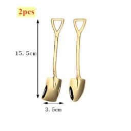 1/2/4PCS Stainless Steel Watermelon Spoon Shovel Spoon Household Creative Dessert Ice Cream Spoon Fruit Spoon Kitchen Gadgets