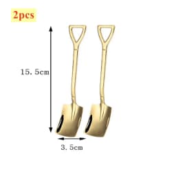 1/2/4PCS Stainless Steel Watermelon Spoon Shovel Spoon Household Creative Dessert Ice Cream Spoon Fruit Spoon Kitchen Gadgets